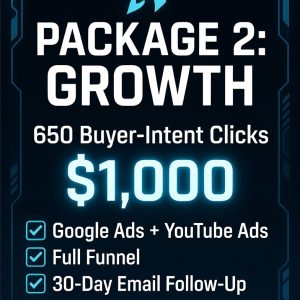 PACKAGE 2: GROWTH — $1,000